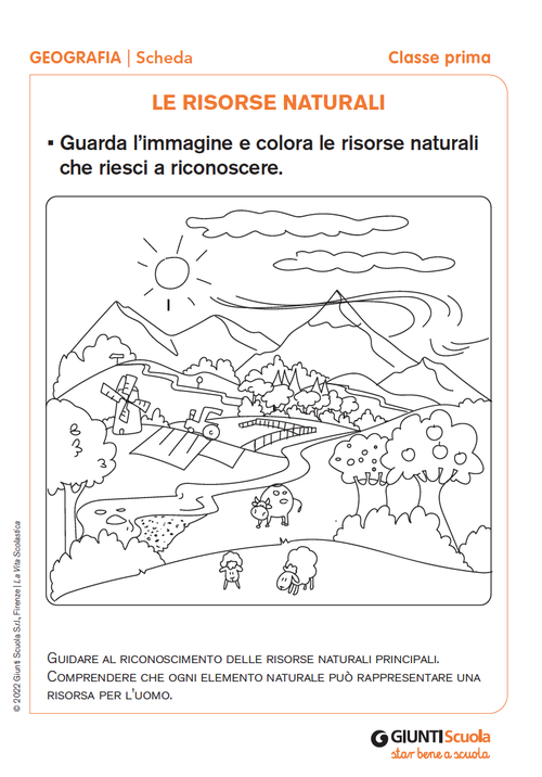 Le risorse naturali | Giunti Scuola Le risorse naturali | Giunti Scuola
