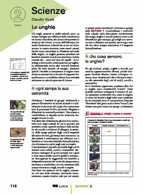 Le unghie | Giunti Scuola Le unghie | Giunti Scuola
