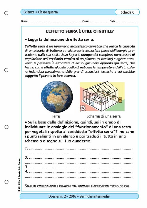 L'effetto serra è utile o inutile? | Giunti Scuola L'effetto serra è utile o inutile? | Giunti Scuola