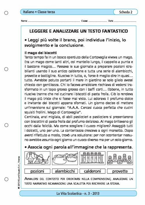 Leggere e analizzare un testo fantastico | Giunti Scuola Leggere e analizzare un testo fantastico | Giunti Scuola