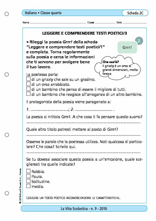Leggere e comprendere testi poetici/3 | Giunti Scuola Leggere e comprendere testi poetici/3 | Giunti Scuola