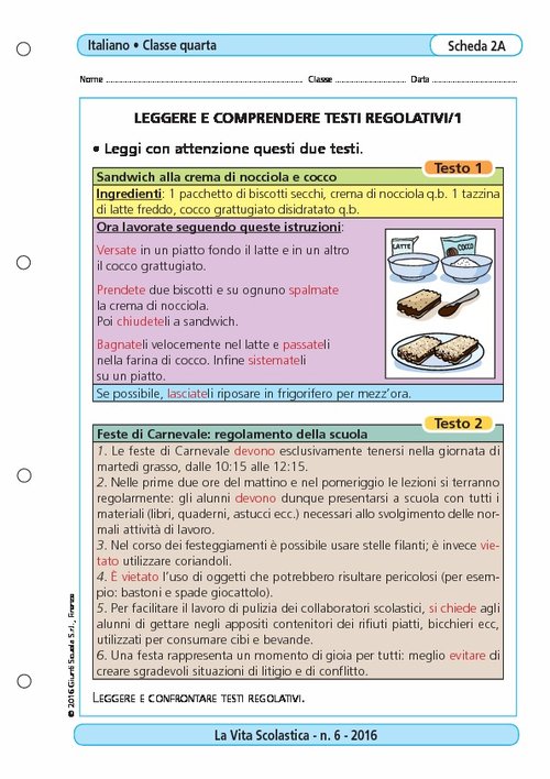 Leggere e comprendere testi regolativi/1 | Giunti Scuola Leggere e comprendere testi regolativi/1 | Giunti Scuola