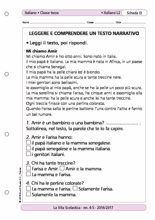 Leggere e comprendere un testo narrativo/3 | Giunti Scuola Leggere e comprendere un testo narrativo/3 | Giunti Scuola