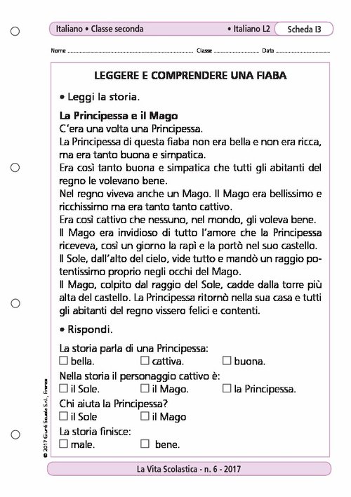Leggere e comprendere una fiaba | Giunti Scuola Leggere e comprendere una fiaba | Giunti Scuola