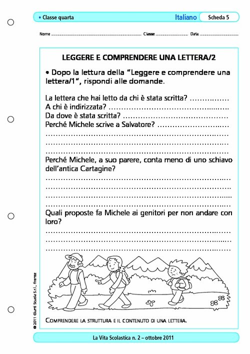 Leggere e comprendere una lettera/2 | Giunti Scuola Leggere e comprendere una lettera/2 | Giunti Scuola