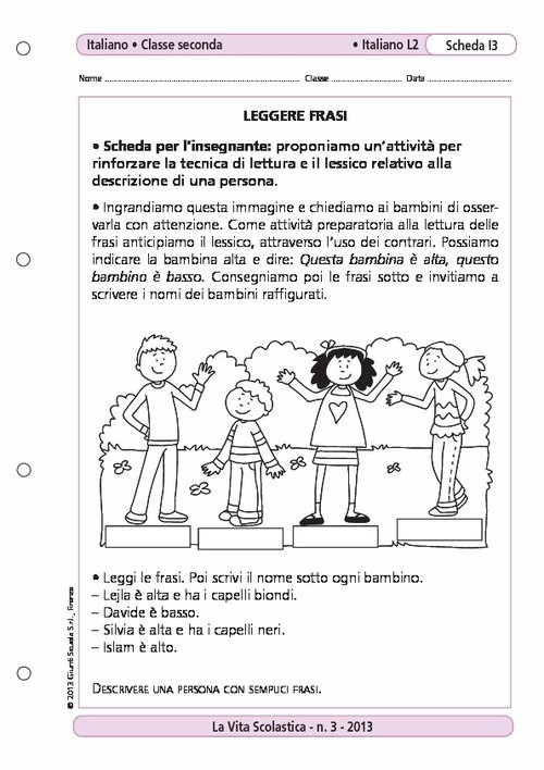 Leggere frasi | Giunti Scuola Leggere frasi | Giunti Scuola