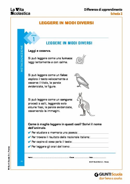Leggere in modi diversi | Giunti Scuola Leggere in modi diversi | Giunti Scuola