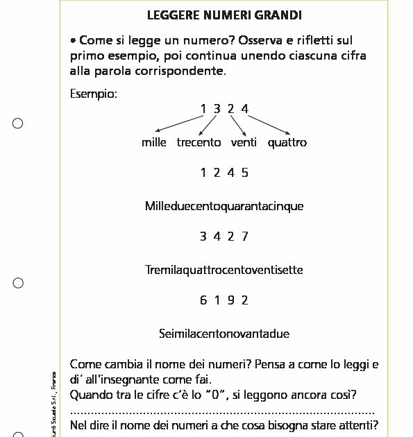 Legge Dei Grandi Numeri Spiegazione Semplice Leggere numeri grandi | Giunti Scuola
