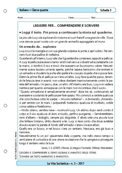 Leggere per... comprendere e scrivere | Giunti Scuola Leggere per... comprendere e scrivere | Giunti Scuola