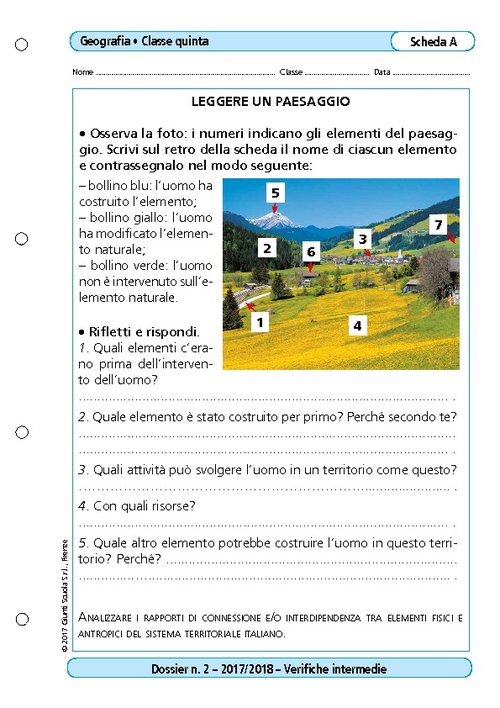 Leggere un paesaggio | Giunti Scuola Leggere un paesaggio | Giunti Scuola