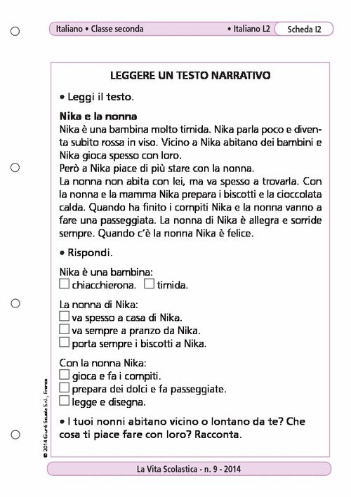 Leggere un testo narrativo | Giunti Scuola