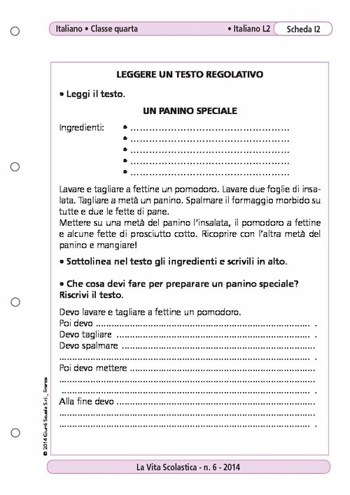 Leggere un testo regolativo | Giunti Scuola Leggere un testo regolativo | Giunti Scuola