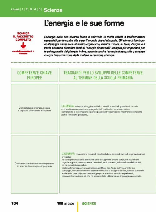 L'energia e le sue forme | Giunti Scuola L'energia e le sue forme | Giunti Scuola
