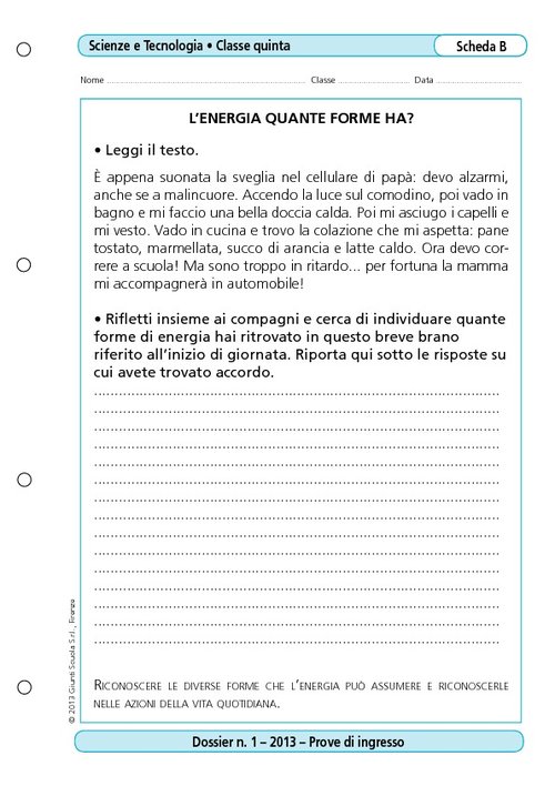 L'energia quante forme ha? | Giunti Scuola L'energia quante forme ha? | Giunti Scuola