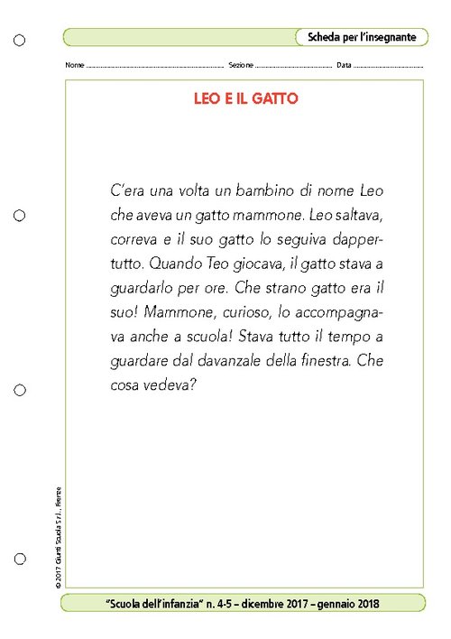 Leo e il gatto | Giunti Scuola Leo e il gatto | Giunti Scuola