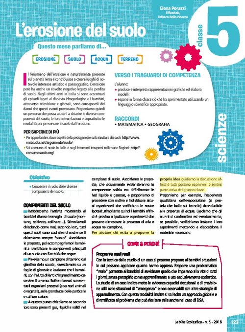 L'erosione del suolo | Giunti Scuola L'erosione del suolo | Giunti Scuola