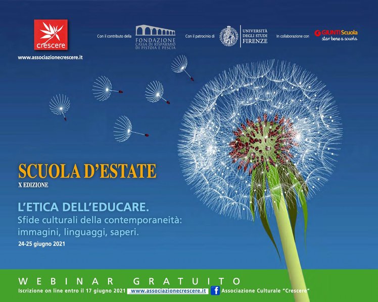 L'etica dell'educare: torna la scuola d'estate dell'Associazione “Crescere” | Giunti Scuola L'etica dell'educare: torna la scuola d'estate dell'Associazione “Crescere” | Giunti Scuola