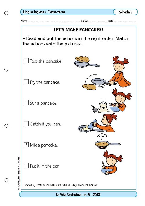 Let’s make pancakes! | Giunti Scuola Let’s make pancakes! | Giunti Scuola