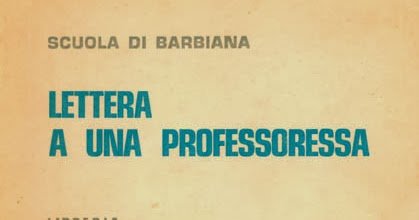 Lettera a una professoressa | Giunti Scuola Lettera a una professoressa | Giunti Scuola