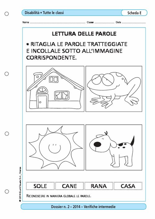 Lettura delle parole | Giunti Scuola Lettura delle parole | Giunti Scuola