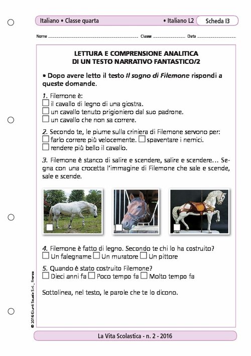 Lettura e comprensione analitica di un testo narrativo fantastico/2 | Giunti Scuola Lettura e comprensione analitica di un testo narrativo fantastico/2 | Giunti Scuola