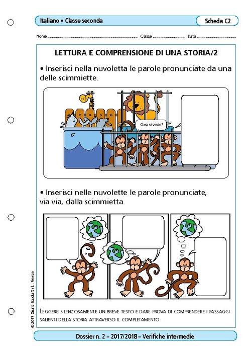 Lettura e comprensione di una storia/2 | Giunti Scuola Lettura e comprensione di una storia/2 | Giunti Scuola