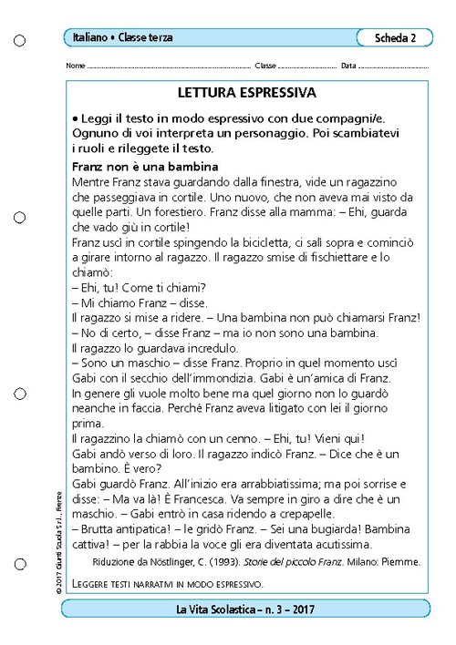 Lettura espressiva | Giunti Scuola Lettura espressiva | Giunti Scuola