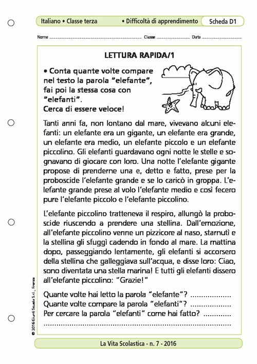 Lettura rapida/1 | Giunti Scuola Lettura rapida/1 | Giunti Scuola