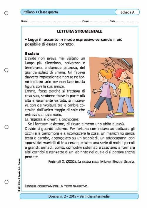 Lettura strumentale | Giunti Scuola Lettura strumentale | Giunti Scuola