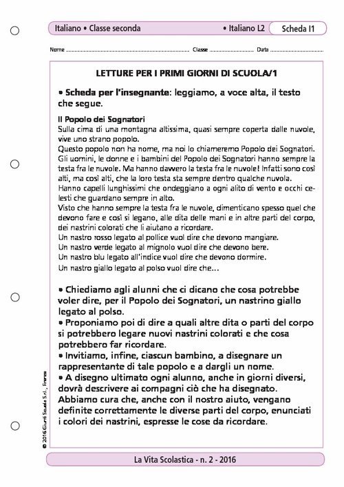 Letture per i primi giorni di scuola/1 | Giunti Scuola Letture per i primi giorni di scuola/1 | Giunti Scuola