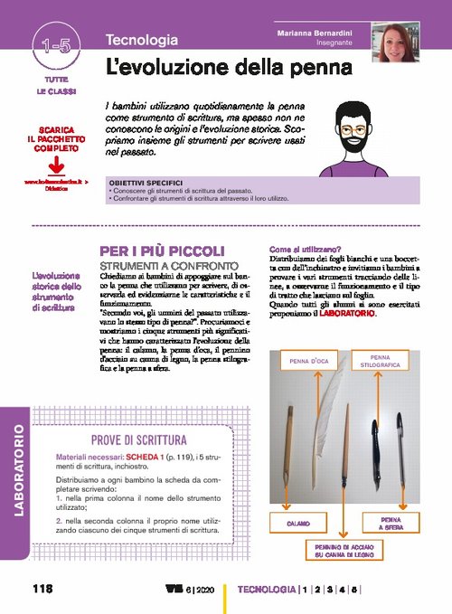 L'evoluzione della penna | Giunti Scuola L'evoluzione della penna | Giunti Scuola