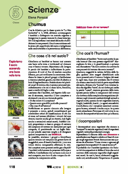 L’humus | Giunti Scuola L’humus | Giunti Scuola