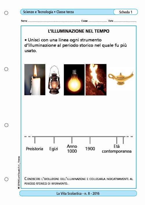 L'illuminazione nel tempo | Giunti Scuola L'illuminazione nel tempo | Giunti Scuola