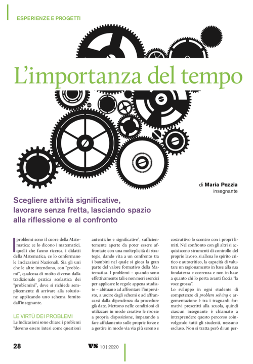 L’importanza del tempo | Giunti Scuola L’importanza del tempo | Giunti Scuola