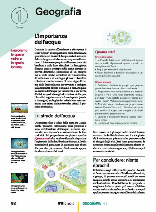 L'importanza dell'acqua | Giunti Scuola L'importanza dell'acqua | Giunti Scuola