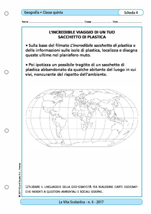 L'incredibile viaggio di un tuo sacchetto di plastica | Giunti Scuola L'incredibile viaggio di un tuo sacchetto di plastica | Giunti Scuola