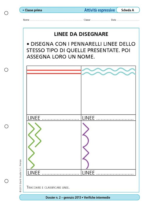 Linee da disegnare | Giunti Scuola Linee da disegnare | Giunti Scuola