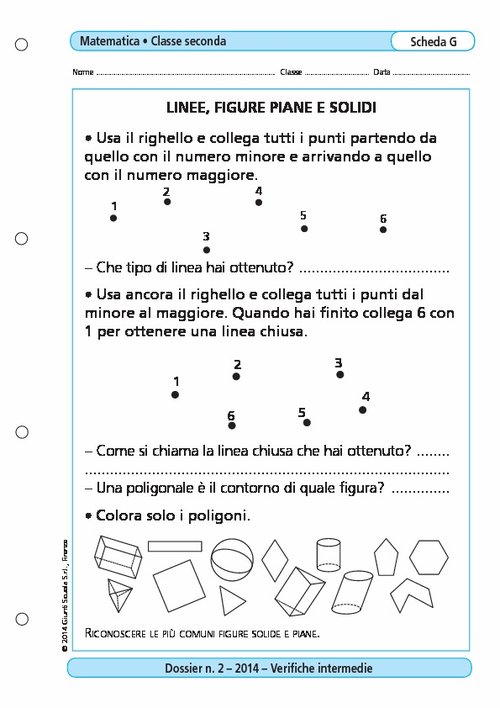 Linee, figure piane e solidi | Giunti Scuola Linee, figure piane e solidi | Giunti Scuola