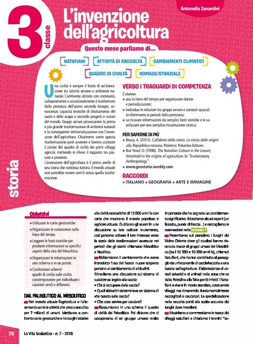 L’invenzione dell’agricoltura | Giunti Scuola L’invenzione dell’agricoltura | Giunti Scuola