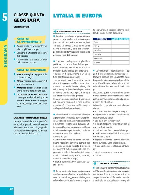 L'Italia in Europa | Giunti Scuola L'Italia in Europa | Giunti Scuola
