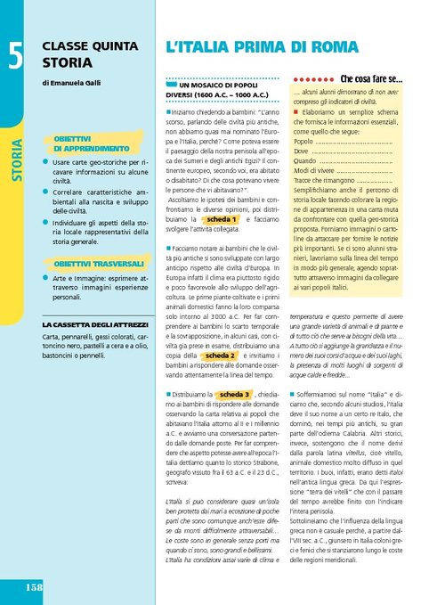 L'Italia prima di Roma | Giunti Scuola L'Italia prima di Roma | Giunti Scuola