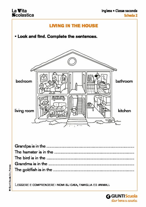 Living in the house | Giunti Scuola Living in the house | Giunti Scuola
