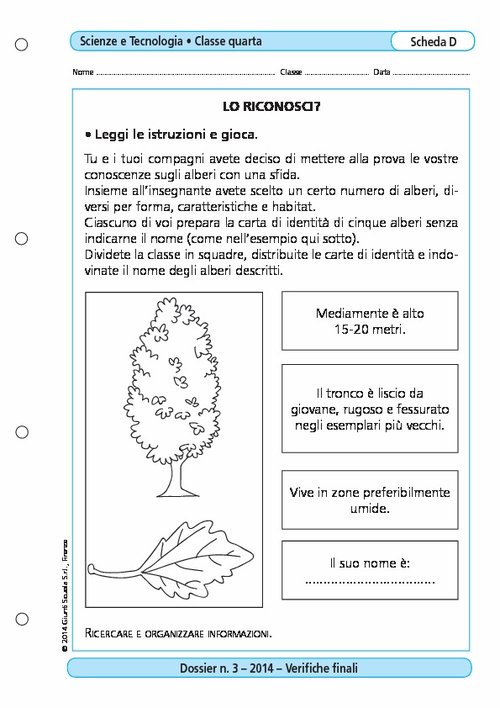 Lo riconosci? | Giunti Scuola Lo riconosci? | Giunti Scuola