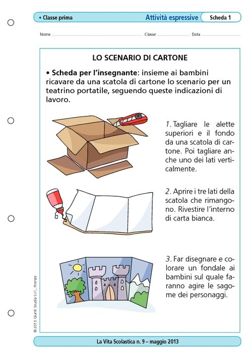 Lo scenario di cartone | Giunti Scuola Lo scenario di cartone | Giunti Scuola