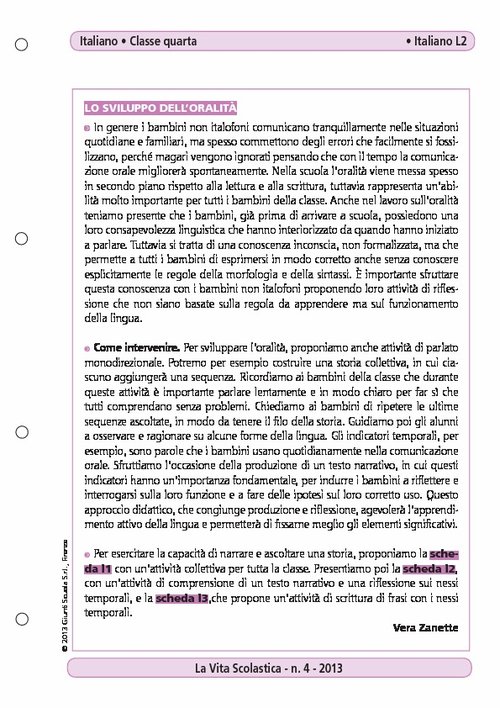 Lo sviluppo dell'oralità | Giunti Scuola Lo sviluppo dell'oralità | Giunti Scuola