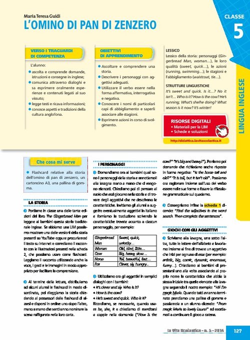 L'omino di pan di zenzero | Giunti Scuola L'omino di pan di zenzero | Giunti Scuola