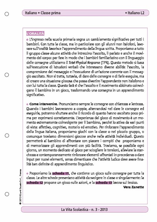 L'oralità | Giunti Scuola L'oralità | Giunti Scuola