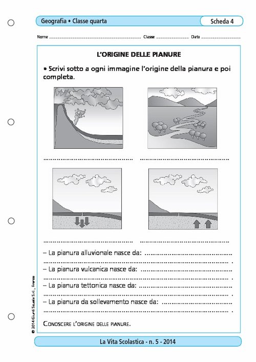 L'origine delle pianure | Giunti Scuola L'origine delle pianure | Giunti Scuola