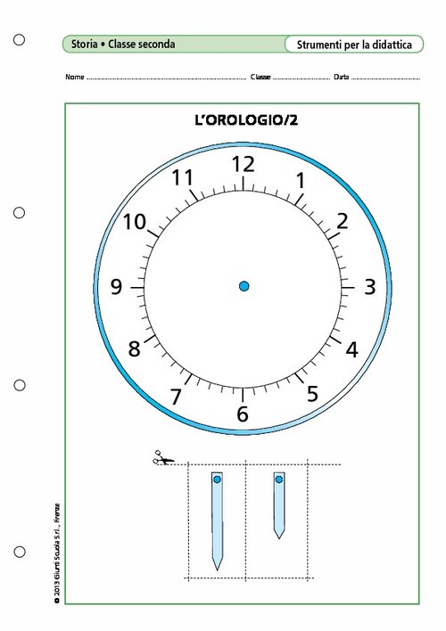 L'orologio/2 | Giunti Scuola L'orologio/2 | Giunti Scuola