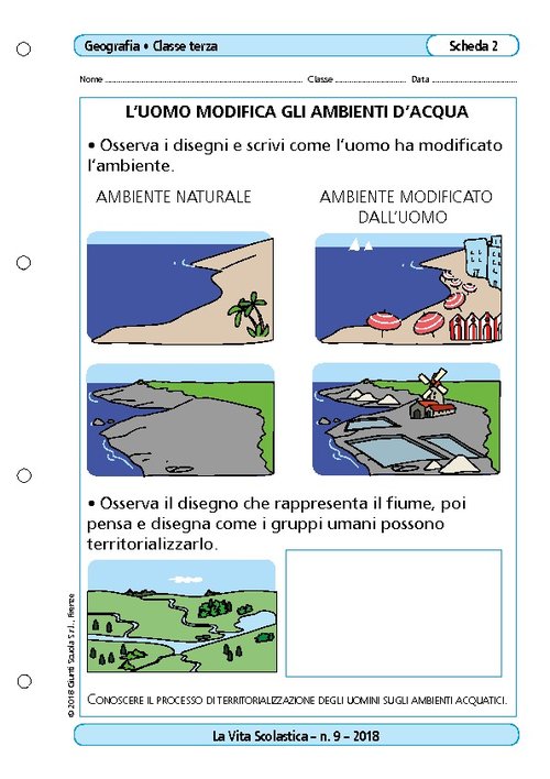 L’uomo modifica gli ambienti d’acqua | Giunti Scuola L’uomo modifica gli ambienti d’acqua | Giunti Scuola